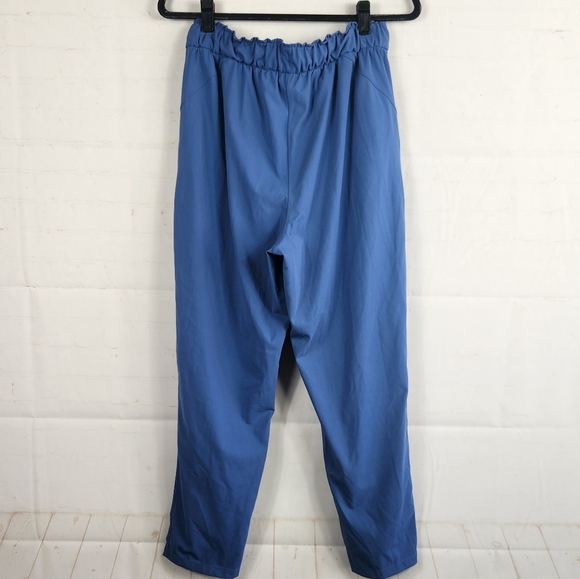 Lululemon Athleisure Stretch High-Rise Travel Casual 7/8 Pants Soft Denim 8 - Picture 4 of 11